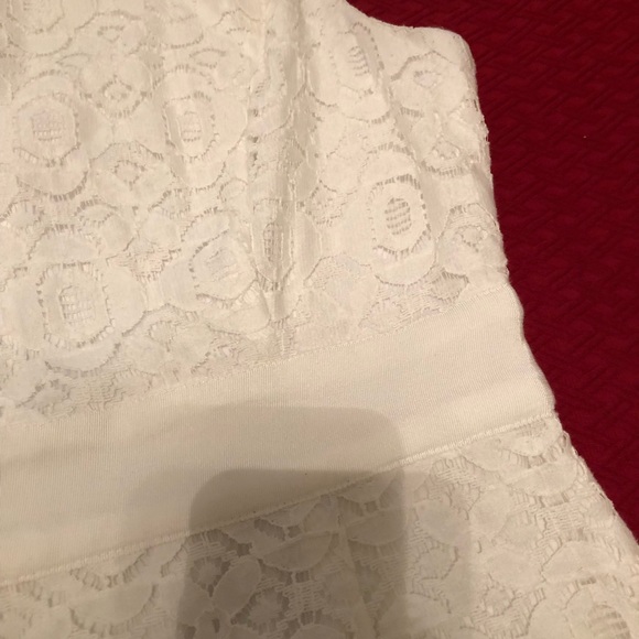 💙💙Chaps White Lace Dress - Picture 3 of 3